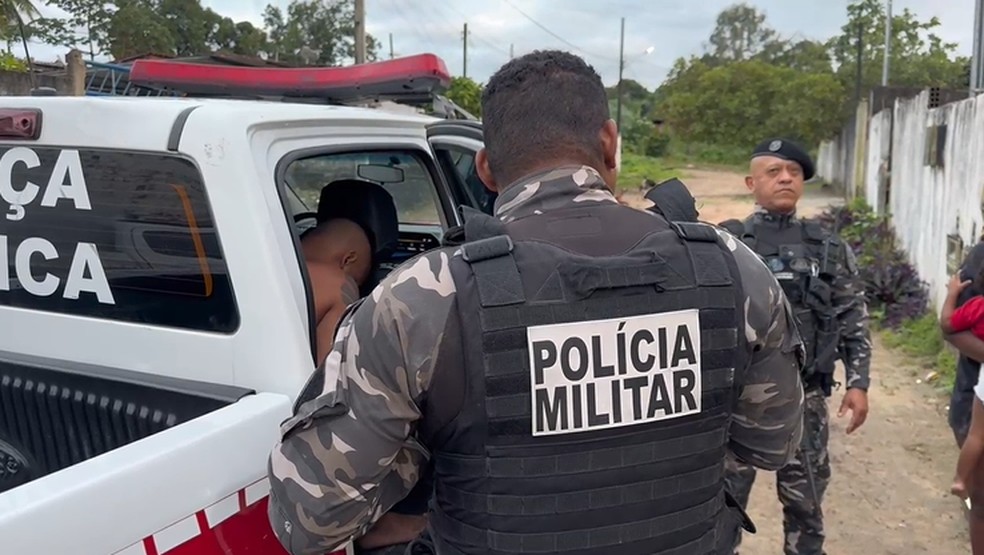 Operação Cidade Segura é realizada pela PM nesta sexta-feira (25) — Foto: Reprodução/TV Cabo Branco