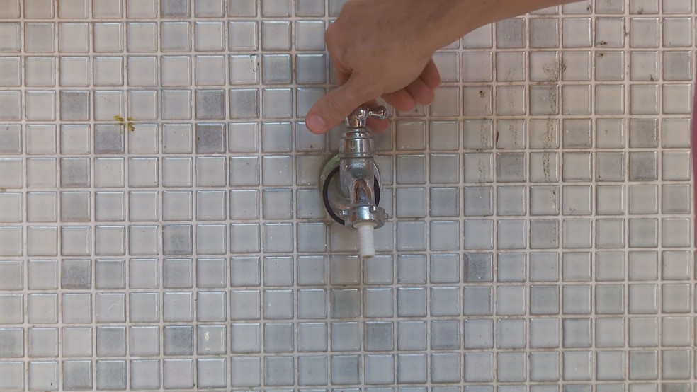 Falta de água atinge João Pessoa, Cabedelo e Conde nesta terça-feira (19) — Foto: Reprodução/TV Globo