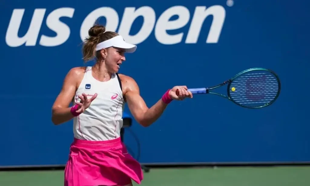 Tenista brasileira Bia Haddad avança no US Open.