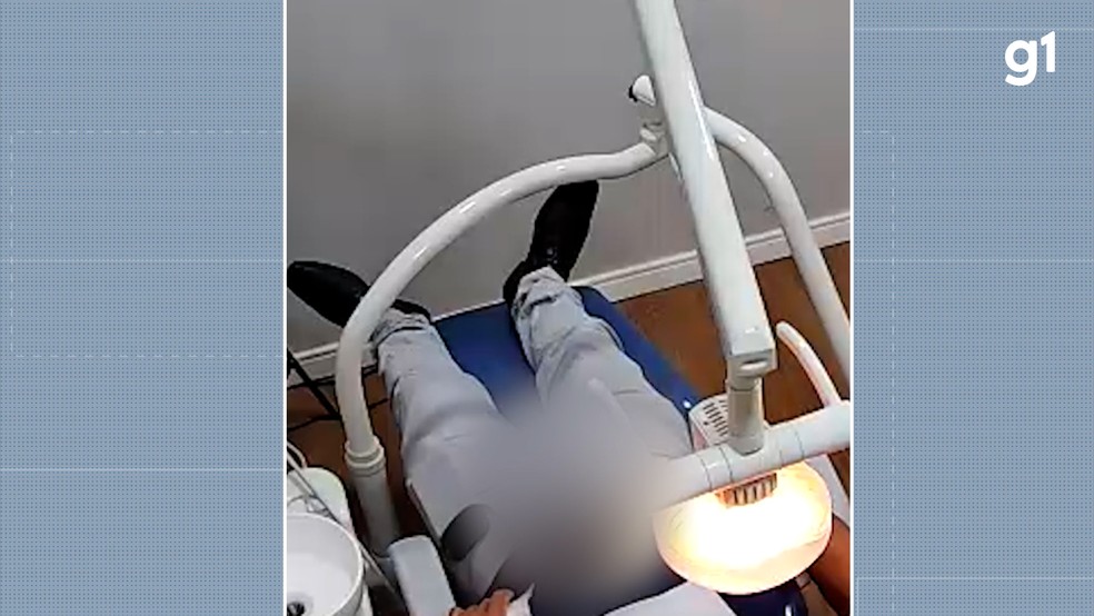 Paciente é flagrado por câmeras em ato de importunação, em João Pessoa — Foto: TV Cabo Branco