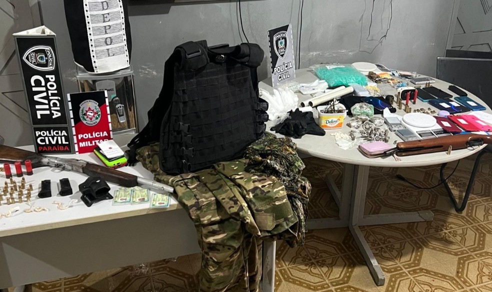 Operação prende suspeitos de matar homem dentro de posto de saúde na PB — Foto: Reprodução / Polícia Civil