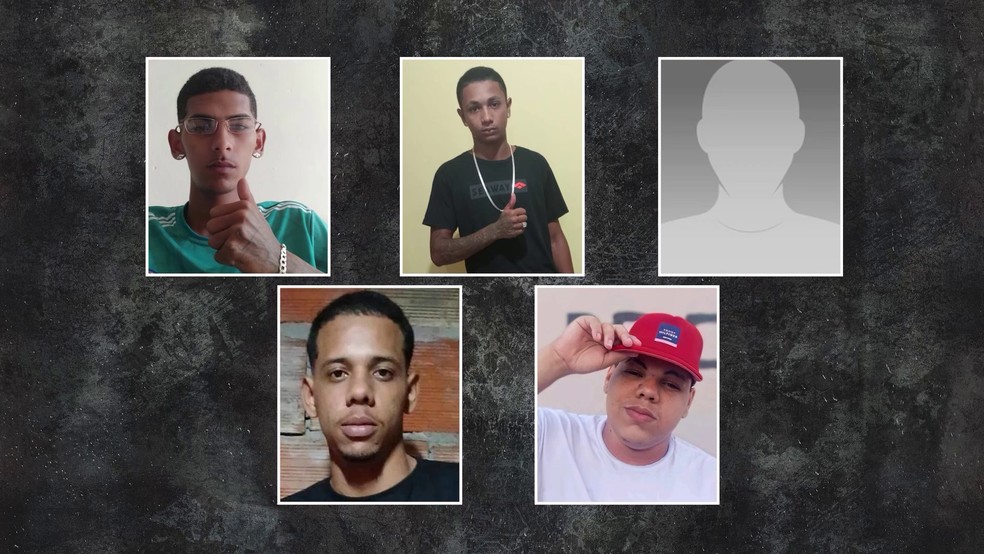 Cinco jovens morreram durante ação policial em João Pessoa — Foto: Reprodução/TV Cabo Branco