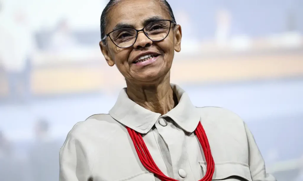 Brasília (DF), 10/09/2025 - A ministra do Meio Ambiente, Marina Silva, participa da da abertura do Seminário Governança Climática e o 2º Encontro Cidades Verdes Resilientes: A Governança Climática que o Brasil Precisa. Foto: Marcelo Camargo/Agência Brasil