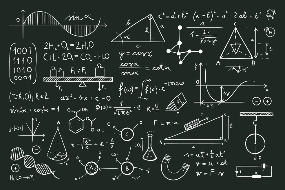 Questões de física — Foto: Reprodução / Lá Vem o Enem