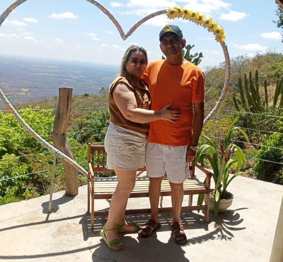 Casal morreu em colisão de carros na RN-076 — Foto: Reprodução