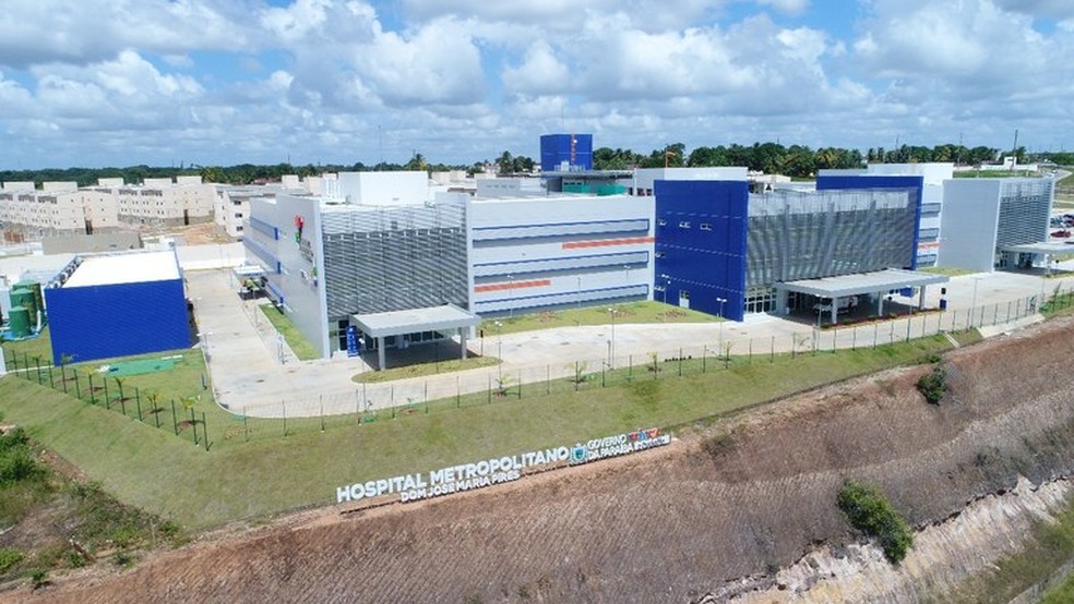 Hospital Metropolitano Dom José Maria Pires, em Santa Rita, na Grande João Pessoa — Foto: Divulgação/Secom-PB