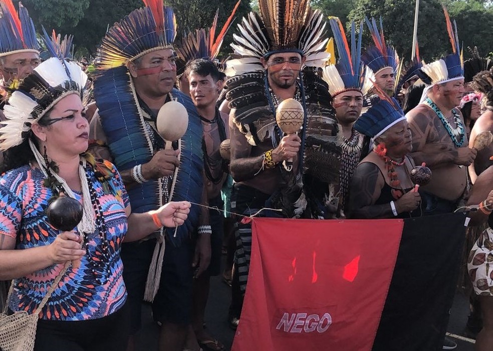 Povos indígenas da Paraíba lutam cotidianamente pela conquista e manutenção de direitos — Foto: Pedro Kaaguasu Potiguara/Arquivo Pessoal