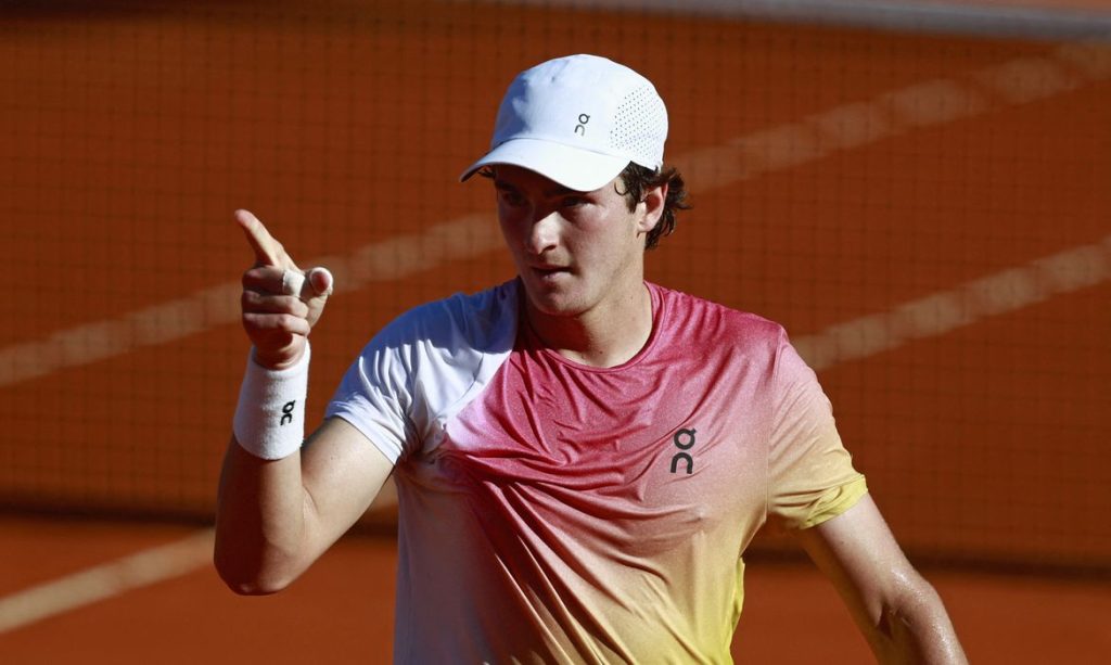 João Fonseca na final do Argentina Open, em Buenos Aires
16/02/2025
REUTERS/Matias Baglietto