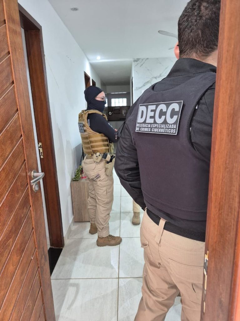 Homem foi preso em Cabedelo após troca de mensagens com adolescente — Foto: Divulgação/Polícia Civil