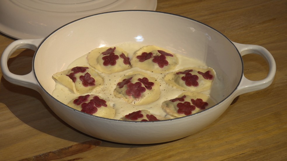 Ravioli é a receita do Chef JPB deste sábado (8) — Foto: TV Cabo Branco/Reprodução