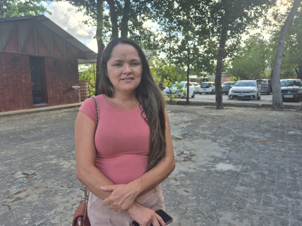 ENEM 2025 - DOMINGO (9) - JOÃO PESSOA (PB) - Candidata diz que usou vivência com avô internado em instituição de longa permanência como exemplo na redação — Foto: Rafaela Gambarra/g1