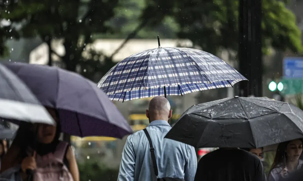 São Paulo (SP), 11/03/2025 - Mudança de tempo provoca  chuva na cidade. Foto: Paulo Pinto/Agência Brasil