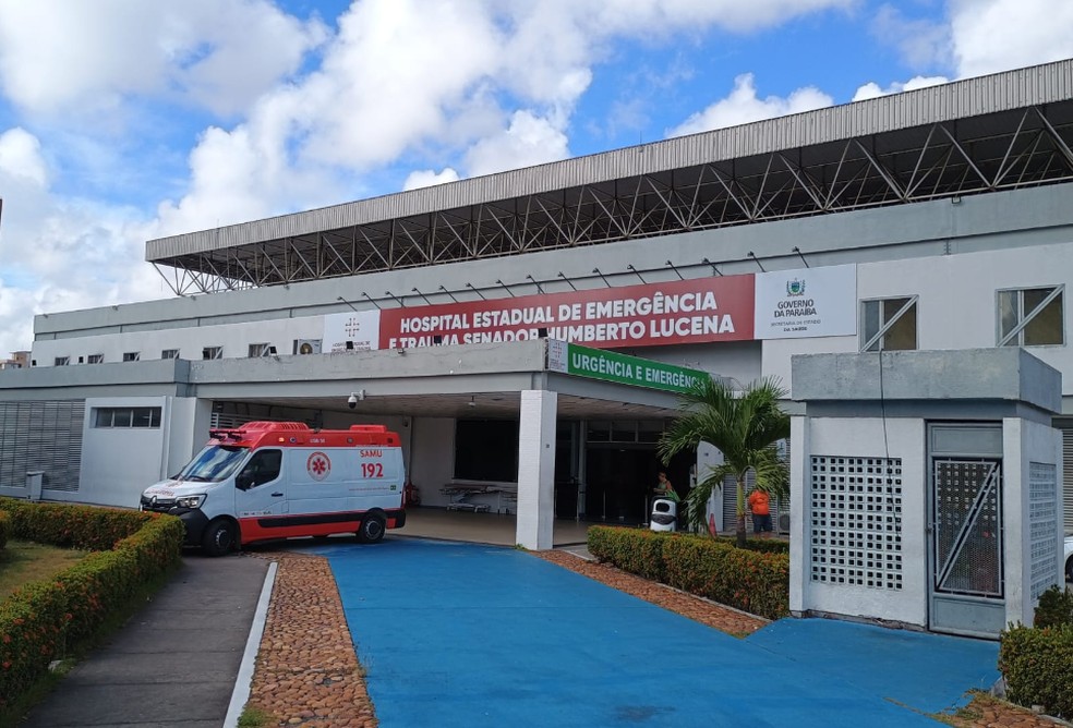 Hospital de Emergência e Trauma de João Pessoa — Foto: Ewerton Correia/TV Cabo Branco