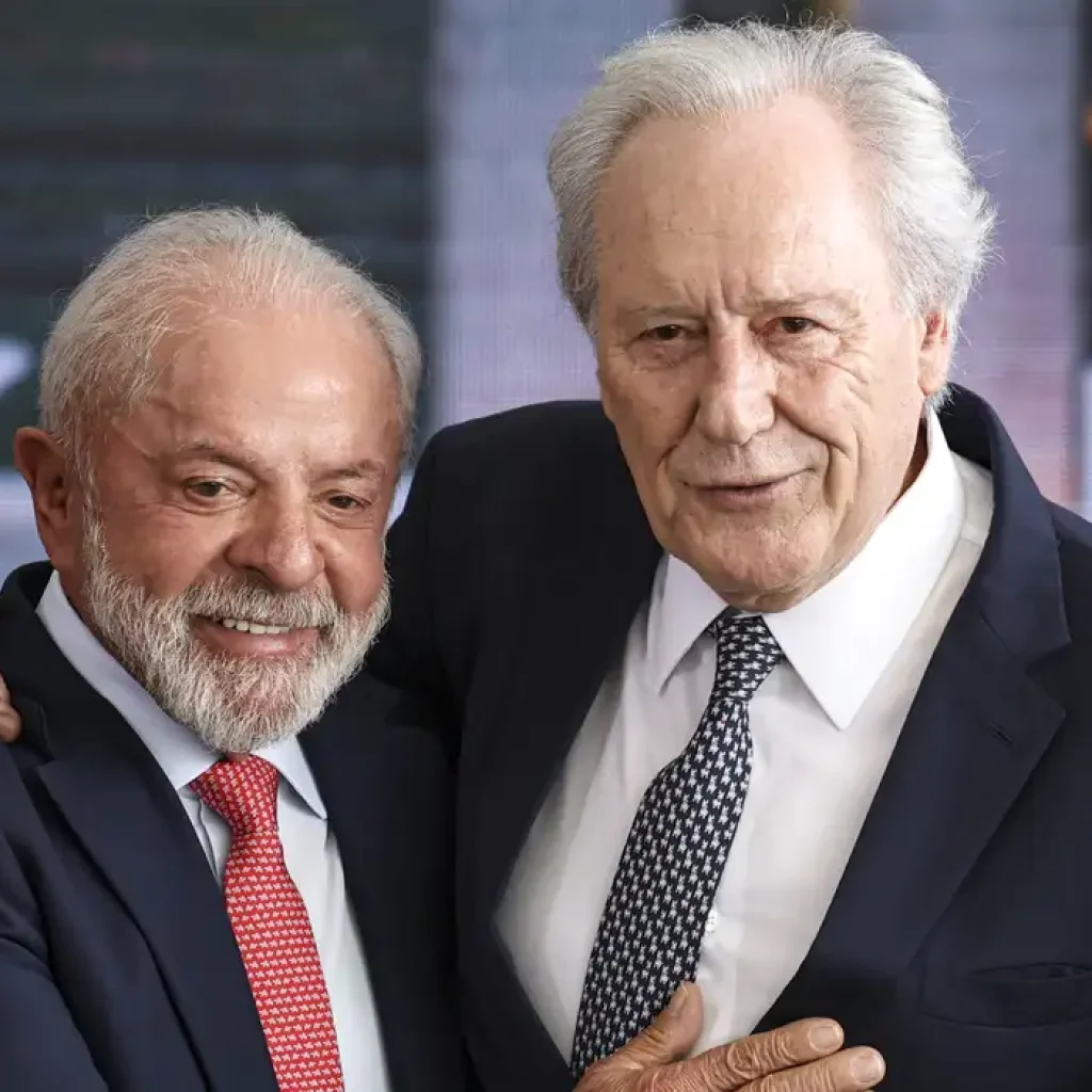 Brasília (DF), 08/01/2026 - O presidente Luiz Inácio Lula da Silva e o ministro da Justiça, Ricardo Lewandowski, participam da cerimônia relativa aos atos antidemocráticos de 8 de janeiro e assinatura de veto integral ao PL da Dosimetria. Foto: Marcelo Camargo/Agência Brasil