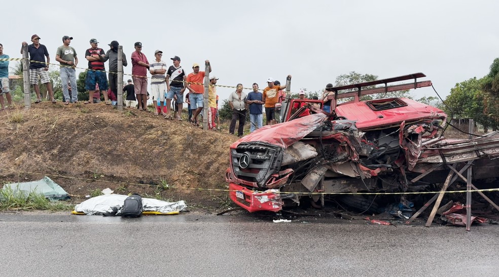 Somente a perícia constatar foi falha mecânica ou humana motivou o acidente — Foto: Flávio Fernandes/TV Cabo Branco