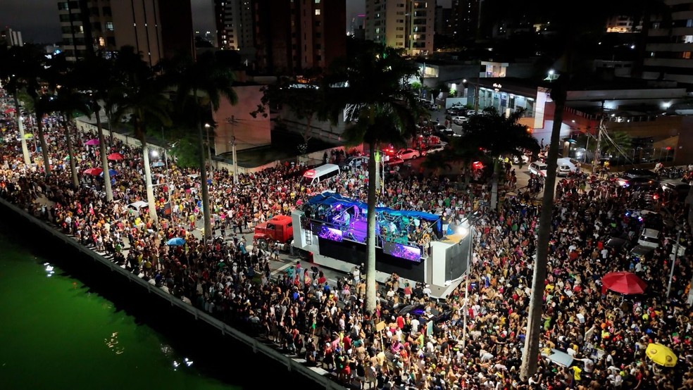 Campina Folia atrai milhares de foliões no Carnaval de rua de Campina Grande — Foto: Divulgação/PMCG