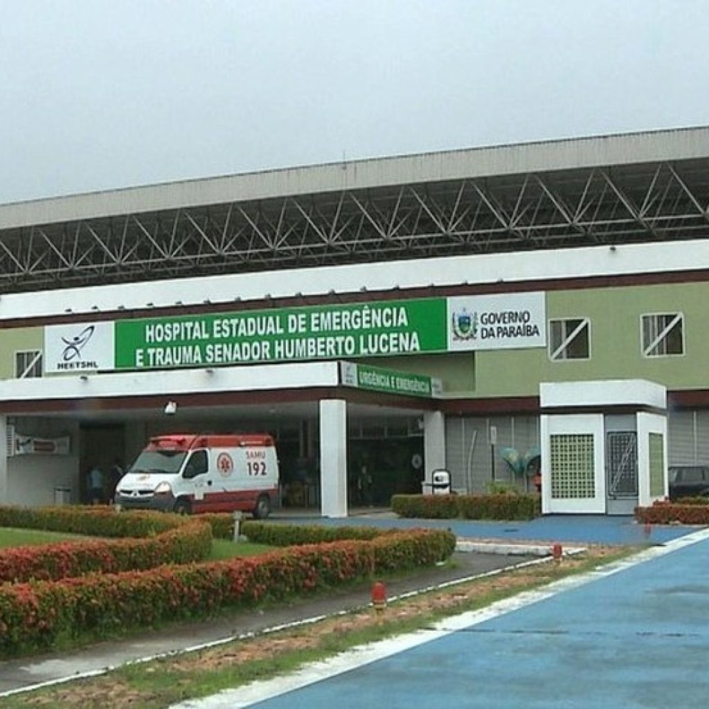 Hospital de Emergência e Trauma de João Pessoa — Foto: Reprodução/TV Cabo Branco
