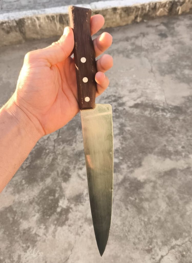 Homem é preso após tentar matar a mulher na frente da filha na PB — Foto: Divulgação/PMCG