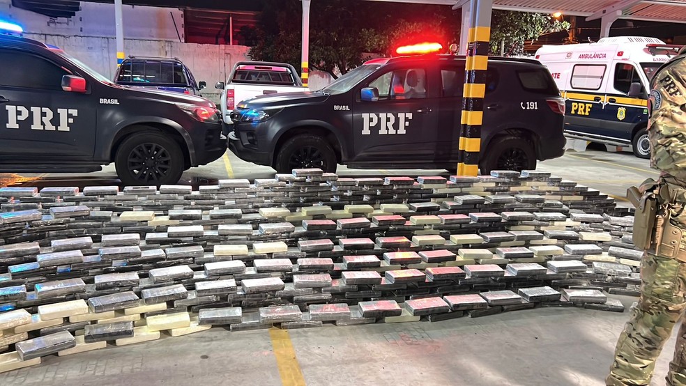 PRF apreendeu quase 2 toneladas de cocaína em 2025 na Paraíba — Foto: PRF