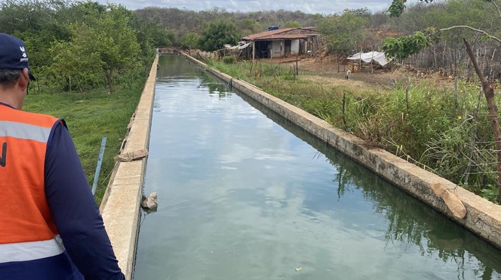 Canal do Pataxó, no interior do Rio Grande do Norte — Foto: Igarn/Divulgação