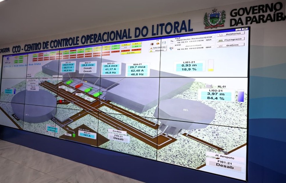 Governo da PB inaugura centro operacional para garantir ‘resposta mais rápida’ — Foto: Governo da Paraíba