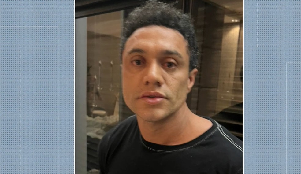 Jamilton Alves Franco, conhecido como “Chocô”, preso em São Paulo, era principal responsável pelo núcleo operacional de distribuição das drogas para os estados do Nordeste. — Foto: Reprodução/TV Cabo Branco