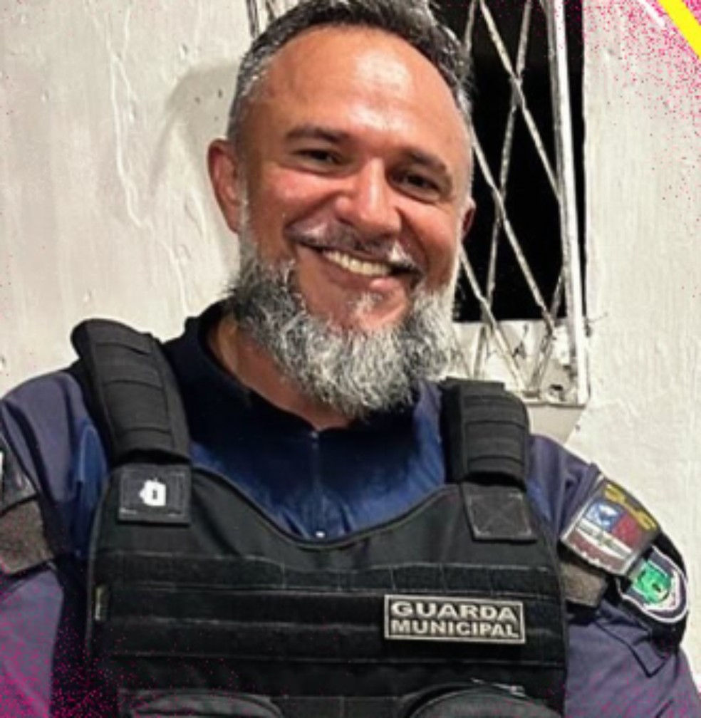 Kleber Medeiros, comandante da Guarda Civil Municipal de Bayeux — Foto: Reprodução/Prefeitura de Bayeux