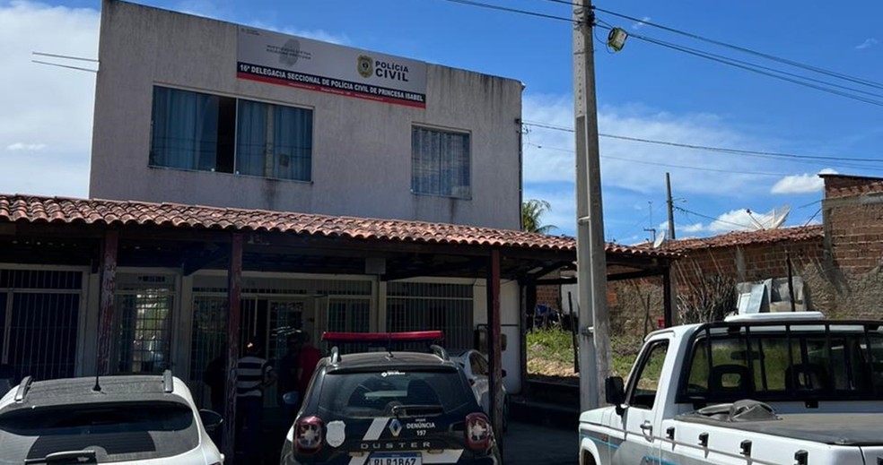 Delegacia de Princesa Isabel, na Paraíba — Foto: Polícia Civil/Divulgação