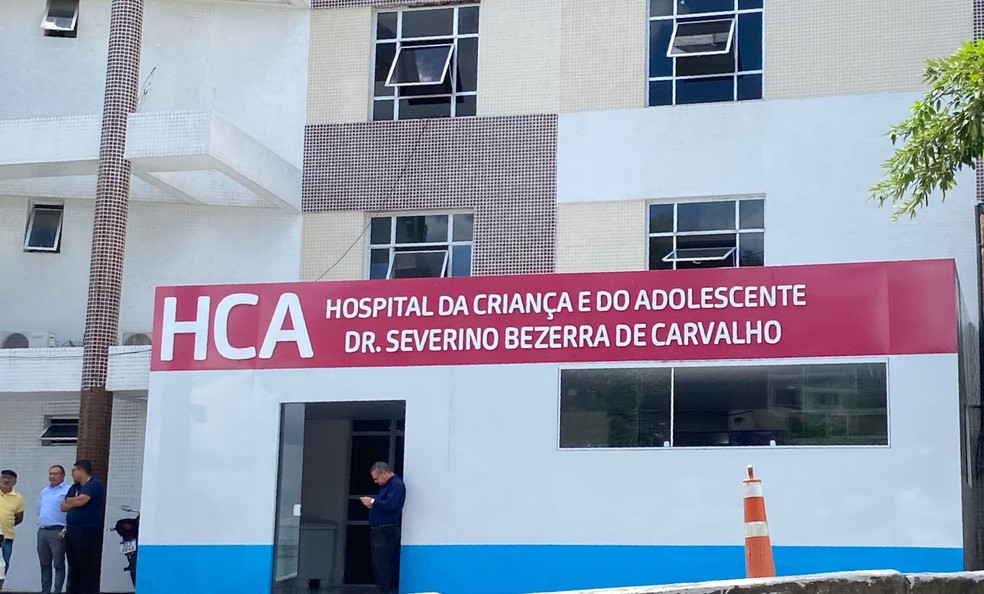 Hospital da Criança e do Adolescente, em Campina Grande, PB — Foto: Geraldo Jerônimo/TV Paraíba