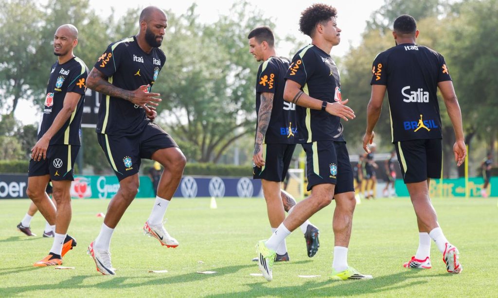 treino, seleção brasileira