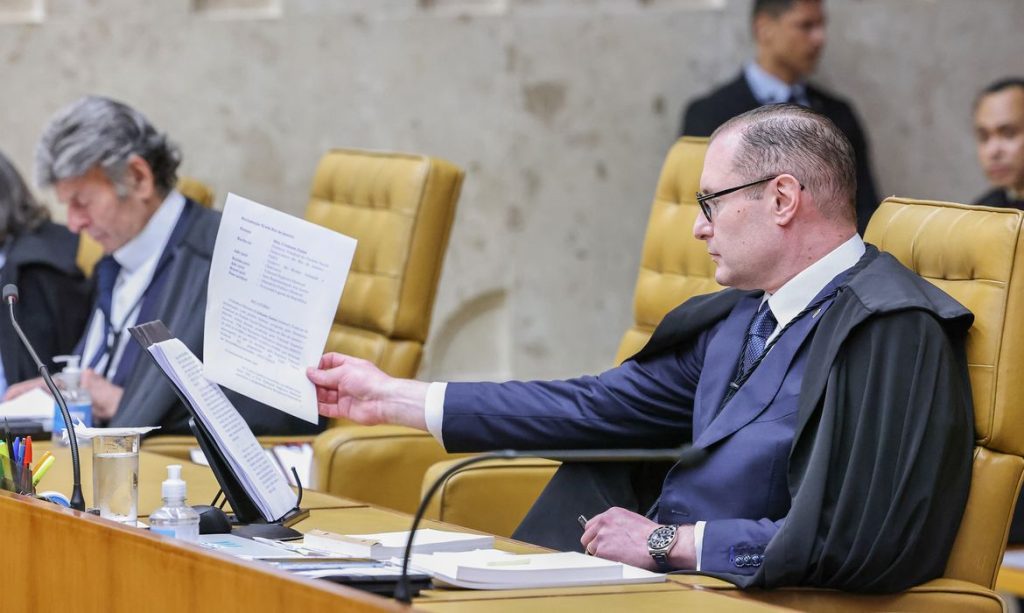 Brasília (DF),  08/04/2026 -  Sessão plenária do STF
Foto: Antonio Augusto/STF