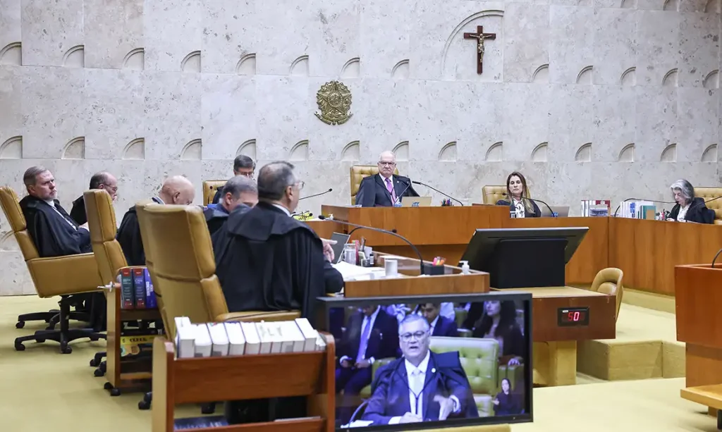 Brasília (DF), 09/04/2026 - Sessão do STF para analisar regras de eleição de governador e vice do Rio de Janeiro. Foto: Antônio Augusto/STF
