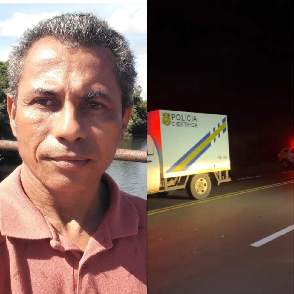 Adão tinha 51 anos e morreu em acidente quando voltava do trabalho — Foto: ICÉM CARAÚBAS