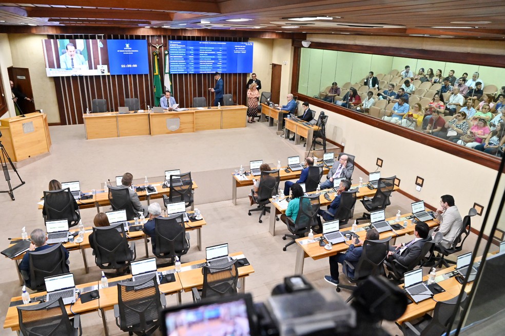 Deputados estaduais no plenário da Assembleia Legislativa do RN (Arquivo) — Foto: ALRN/Divulgação