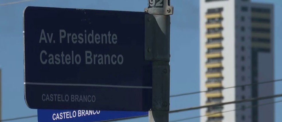 Avenida Castelo Branco e o bairro Castelo Branco, em João Pessoa — Foto: Reprodução/TV Cabo Branco
