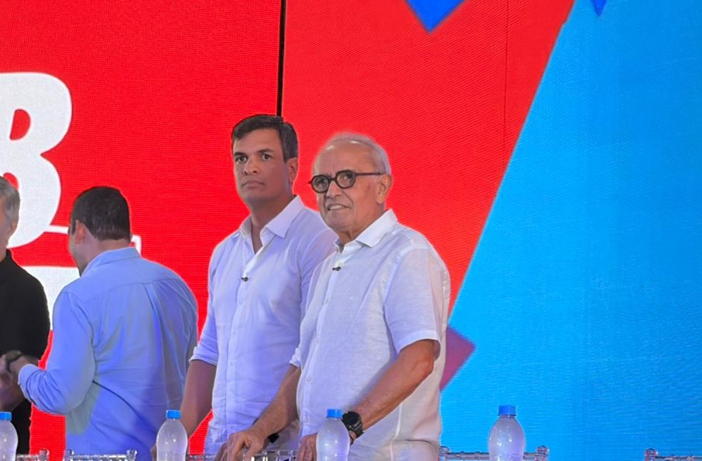 Diogo Cunha Lima é confirmado como pré-candidato a vice governador da PB na chapa de Cícero Lucena — Foto: Gabriel Abdon/Rede Paraíba de Comunicação