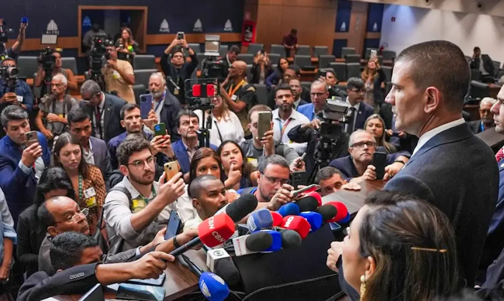Rio de Janeiro (RJ), 17/04/2026 – DEPUTADO DOUGLAS RUAS É ELEITO NOVO PRESIDENTE DA ALERJ.
Foto: Thiago Lontra/Alerj