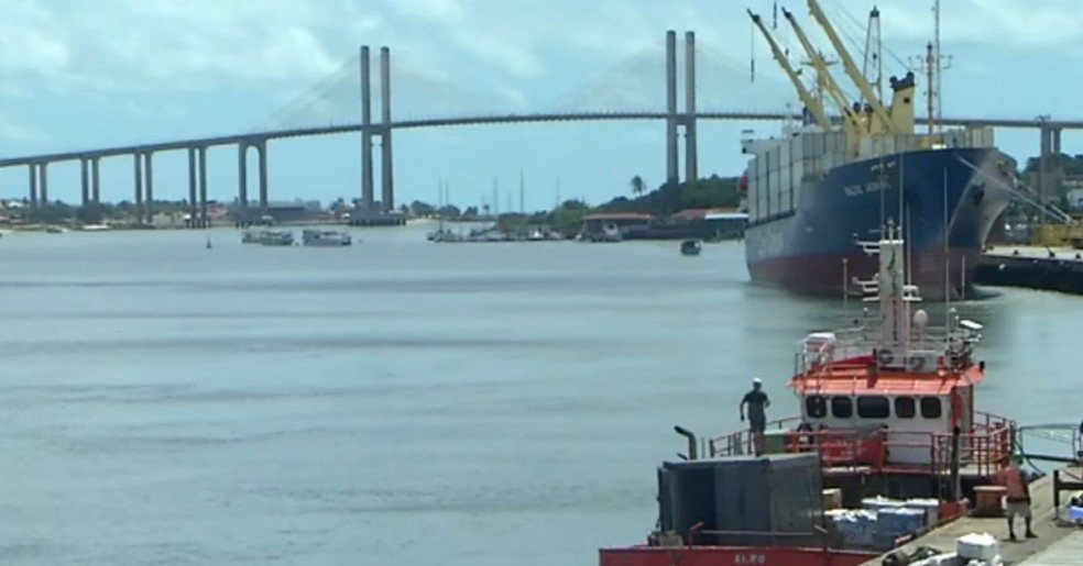 Canal do Porto de Natal recebe dragagem a partir desta sexta-feira (24) — Foto: Inter TV Cabugi/Reprodução