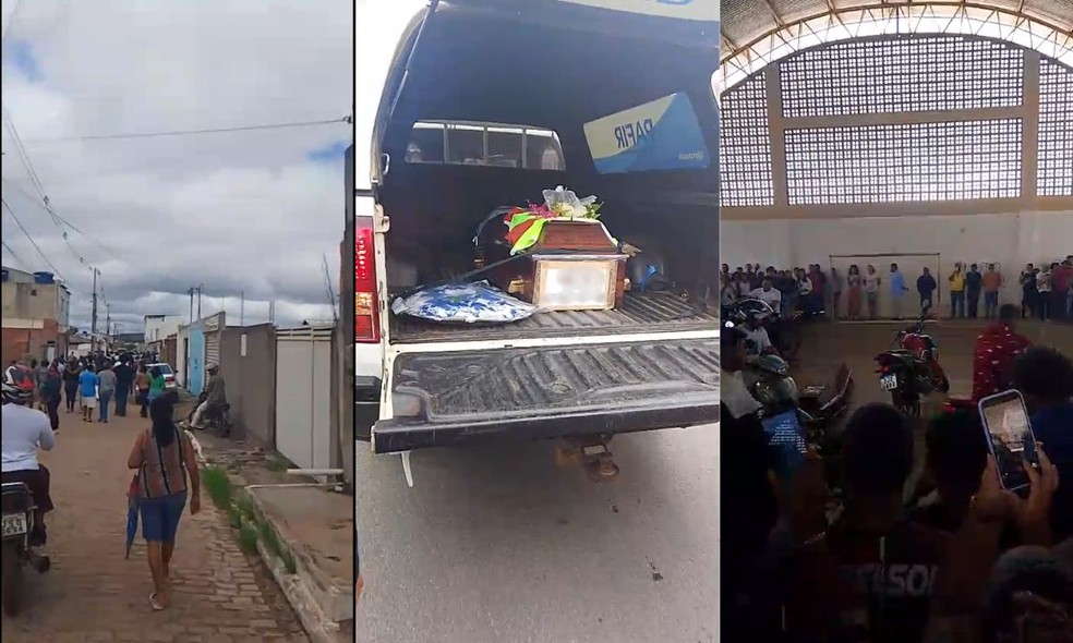 Corpos de baianos encontrados mortos na Paraíba são sepultados — Foto: Arquivo pessoal