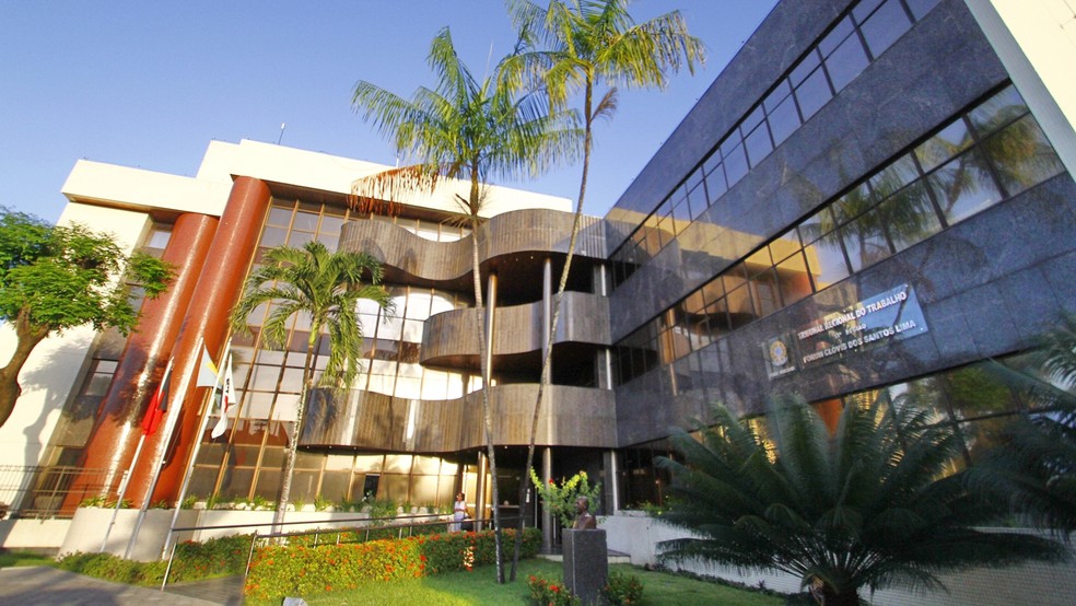 Tribunal Regional do Trabalho da 13ª Região (TRT 13), na Paraíba — Foto: Kleide Teixeira/Jornal da Paraíba