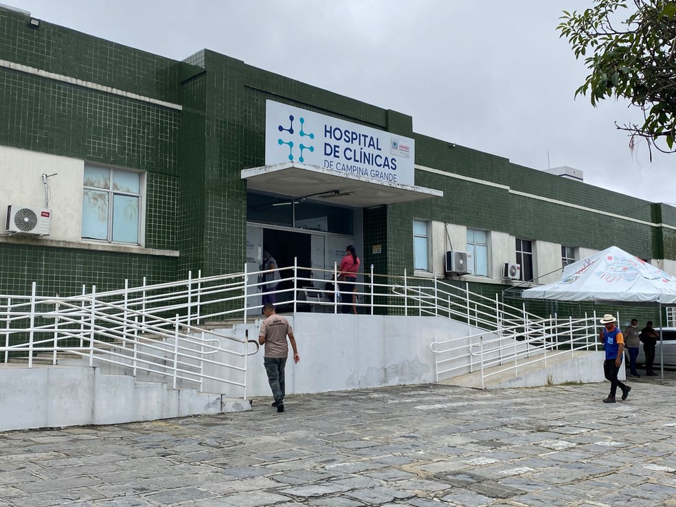Hospital de Clínicas de Campina Grande — Foto: Artur Lira / TV Paraíba