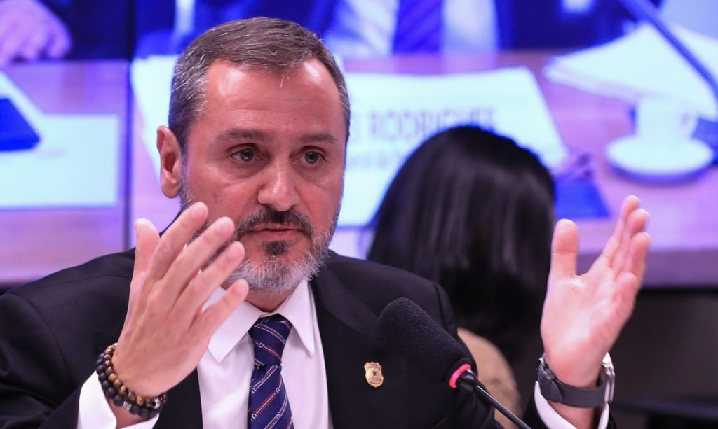 Brasília (DF), 09/07/2025  - Diretor-geral da PF,  Andrei Rodrigues,  durante audiência na Comissão de Segurança da Câmara. Foto: Lula Marques/Agência Brasil