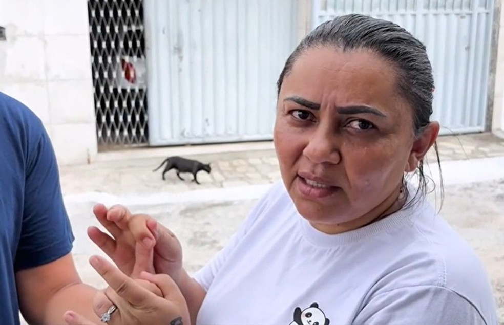 Josilene Barbosa tem um filho autista nível 3 de suporte de 16 anos — Foto: Reprodução/TV Cabo Branco