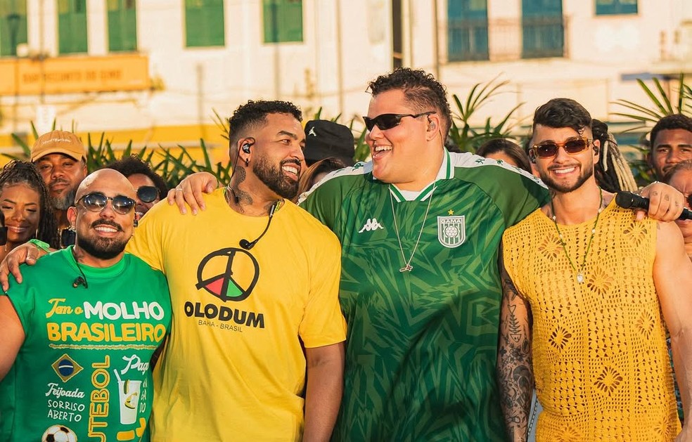 Grupo Menos é Mais é atração confirmada no Xamegão 2026, em Cajazeiras, PB — Foto: Foto: Divulgação / Redes Sociais