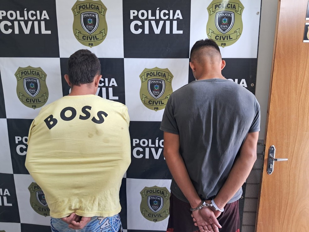 Dupla é presa suspeita de estupro de vulnerável contra irmãs no Brejo da PB — Foto: Divulgação/Polícia Civil da Paraíba