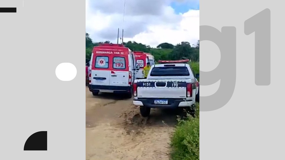 Homem morre esmagado por carroceria de caminhão cair sobre ele, no Agreste da Paraíba — Foto: TV Cabo Branco