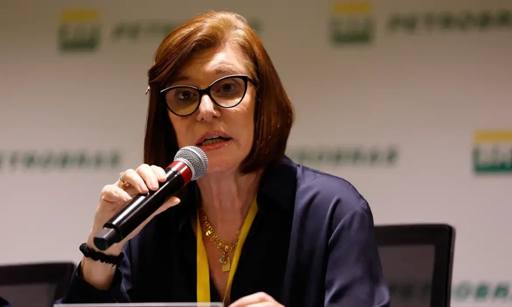 Rio de Janeiro (RJ), 06/03/2026 - A diretoria executiva da Petrobras,  Magda Chambriard , concede entrevista coletiva sobre os resultados financeiros de 2025. no Edifício Senado, centro da cidade. Foto: Tânia Rêgo/Agência Brasil