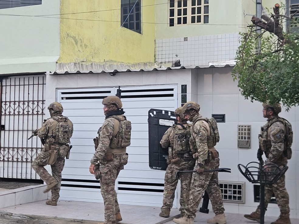 PF deflagra operação contra tráfico de drogas em Campina Grande — Foto: Divulgação /Polícia Federal