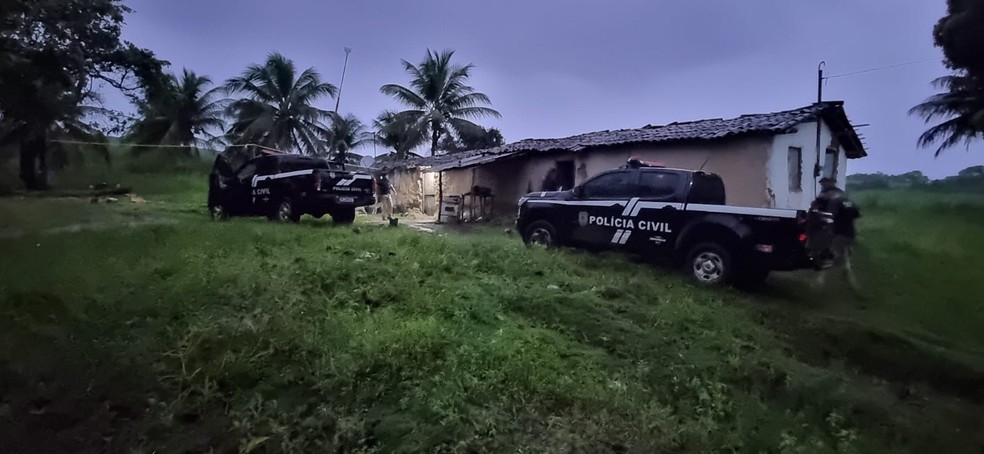 Quatro são presos por envolvimento em morte de mulher que se jogou na frente de namorado para salvá-lo de tiro, no Litoral Norte da Paraíba — Foto: Polícia Civil da Paraíba