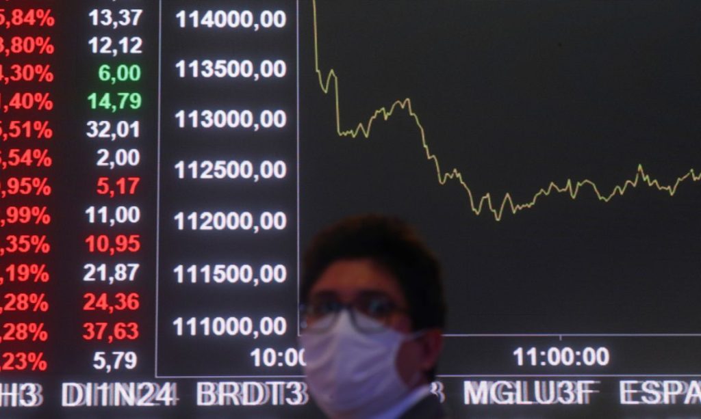 Bolsa de Valores B3 do Brasil em São Paulo